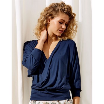 ZEZE VINI BLOUSE - NAVY